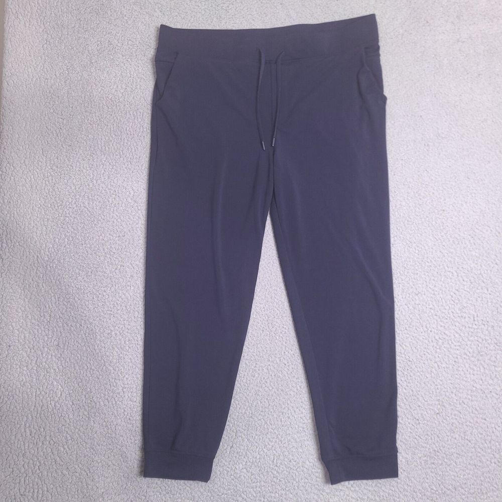 Cozy Earth Mens Bamboo Jogger Pants‎ 2XL Navy Blue Drawstring Lounge EUC